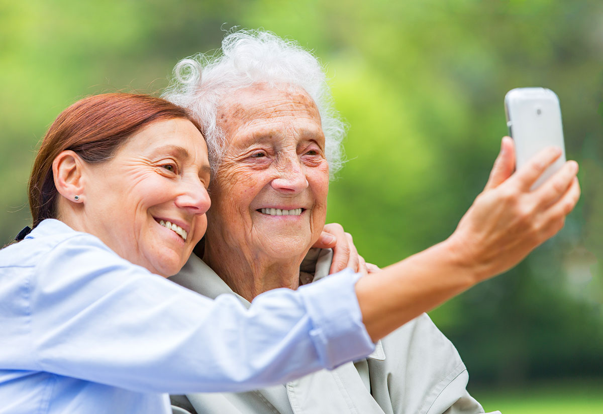 Gemeinsam Zeit mit Senioren verbringen