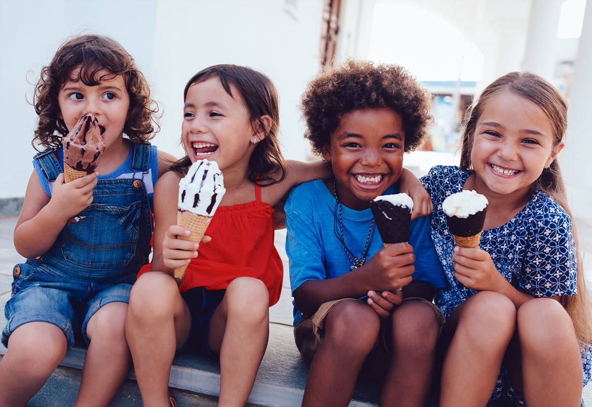 Kindern mit einer Kleinigkeit eine Freude machen